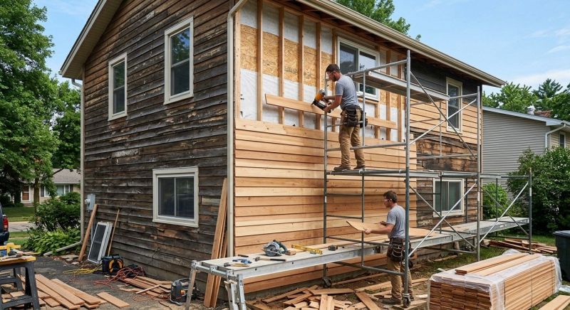 Siding Service project example